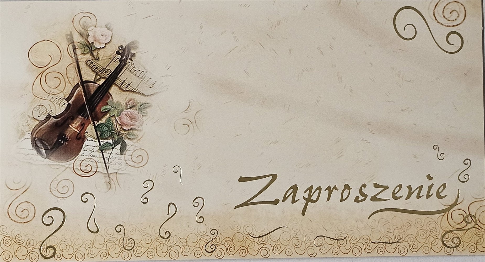 zaproszenia uniwersalne  9 cm *17 cm 15095104898