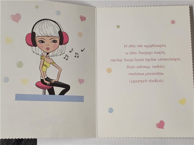 Kartki urodzinowe dla dziecka kartka urodzinowa  11,8 cm *17 cm 15129346051