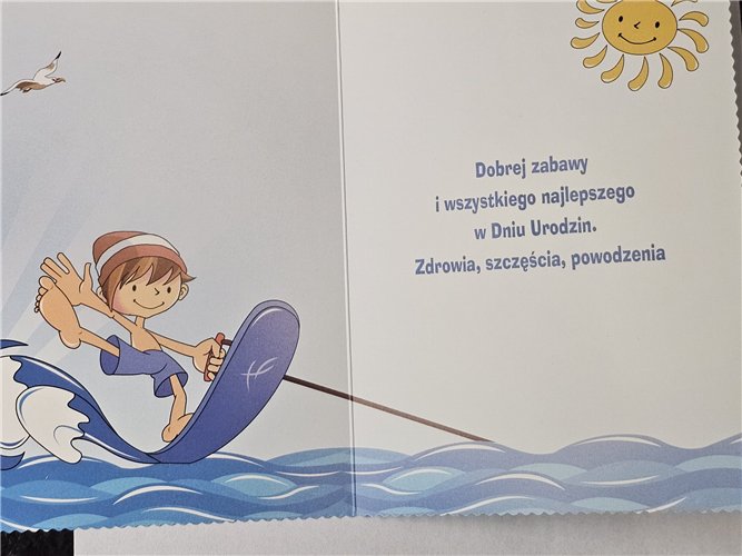 Kartki urodzinowe dla dziecka kartka urodzinowa  11,8 cm *17 cm 15129389461