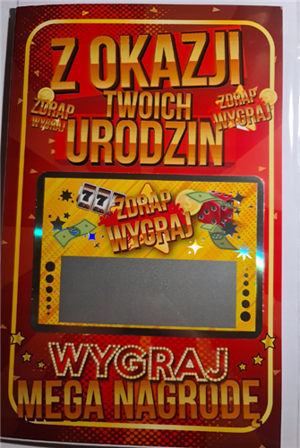 Kartki urodzinowe kartka urodzinowa WESOŁE Zabawna  13 cm *20,5 cm 11289943517