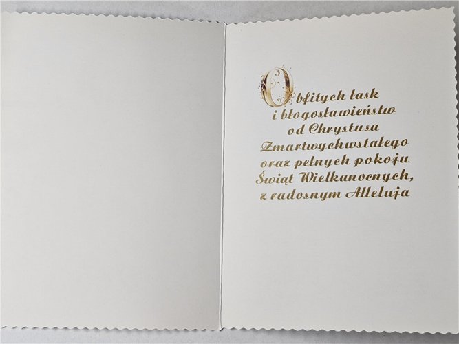 Kartka Wielkanocna Kartki wielkanocne  11,9 cm *16,2 cm 15153680433