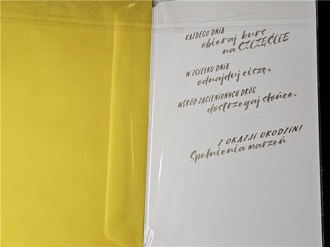 Kartki urodzinowe kartka urodzinowa WESOŁE Zabawna  13 cm *20,4 cm 15153713021