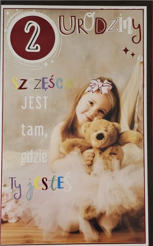 Kartki urodzinowe dla dziecka kartka urodzinowa 2  13 cm *20,4 cm 15153745737