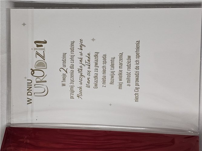 Kartki urodzinowe dla dziecka kartka urodzinowa 2  13 cm *20,4 cm 15153745737