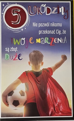 Kartki urodzinowe dla dziecka kartka urodzinowa 5 13 cm *20,4 cm  15153763953
