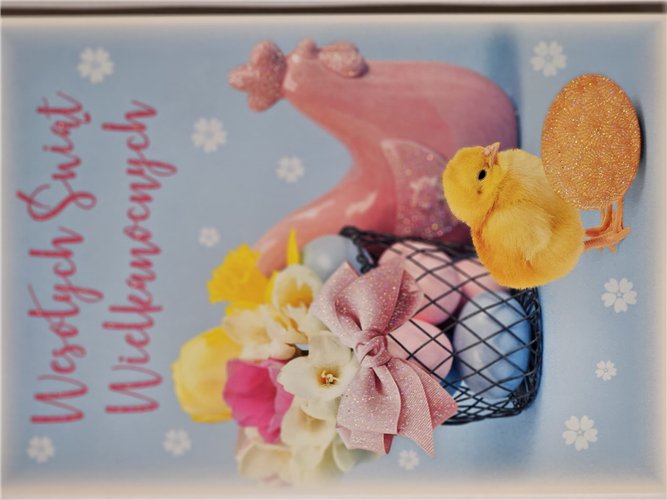 pocztówki Pocztówka Wielkanocna  14,8 cm *10,5 cm 16897829804