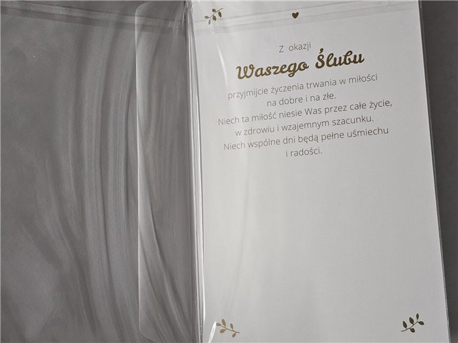 pamiątka na ślub, kartka na ślub, pocztówka ślubna 13 cm *20,4cm 15379617653
