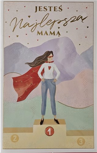 kartki na dzień Mamy, Kartki na Dzień Matki 13 cm *20,4 cm 15379634678