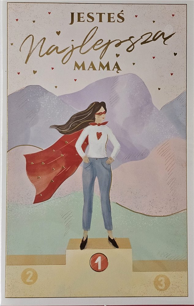 kartki na dzień Mamy, Kartki na Dzień Matki 13 cm *20,4 cm 15379634678