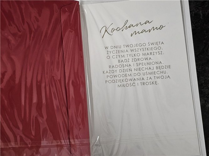 kartki na dzień Mamy, Kartki na Dzień Matki 13 cm *20,4 cm 15379634678