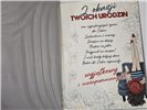 Kartki urodzinowe kartka urodzinowa WESOŁE Zabawna 14 cm *19 cm  15379638938
