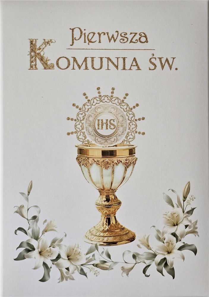 Książeczka na na komunie Św., pamiątka na Komunie 14 cm *20 cm 15379814623 Książeczka na na komunie Św., pamiątka na Komunie 14 cm *20 cm 15379814623