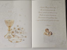 Książeczka na na komunie Św., pamiątka na Komunie 14 cm *20 cm 15379816749