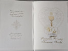 Książeczka na na komunie Św., pamiątka na Komunie 14 cm *20 cm 15379818832