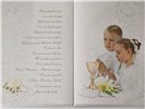 Książeczka na na komunie Św., pamiątka na Komunie 14 cm *20 cm 15379828402