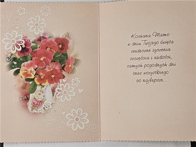 kartki na dzień Mamy, Kartki na Dzień Matki  11,7 cm *16,5 cm 15399920860
