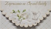 ZAPROSZENIE NA CHRZEST ŚWIĘTY 10 cm *16,5 cm 15411302507