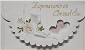 ZAPROSZENIE NA CHRZEST ŚWIĘTY 10 cm *16,5 cm 15411306957