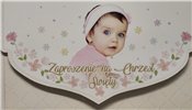ZAPROSZENIE NA CHRZEST ŚWIĘTY 10 cm *16,5 cm 15411329815