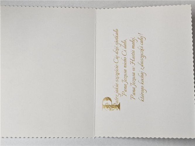 Pamiątka pierwszej Komunii Świetej   12 cm *17 cm 17218964814