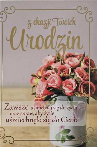 Kartki urodzinowe kartka urodzinowa 11,7 cm *16,5 cm 15469080785