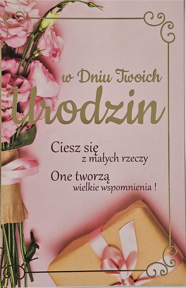 Kartki urodzinowe kartka urodzinowa 11,7 cm *16,5 cm 15469081794