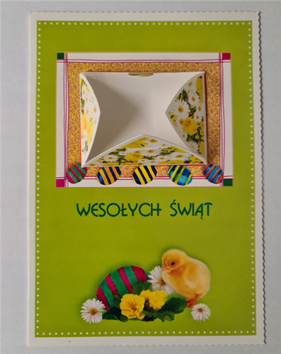 Kartka Wielkanocna Kartki wielkanocne  11,7cm *17 cm 11835974980