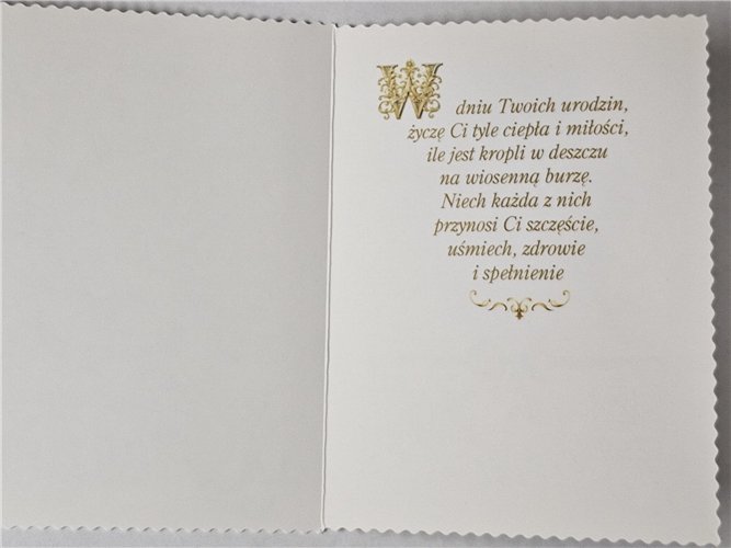 Kartki urodzinowe kartka urodzinowa 11,7 cm *16,5 cm 15539982391