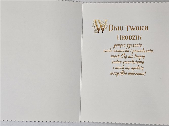 Kartki urodzinowe kartka urodzinowa 11,7 cm *16,5 cm 15539984785