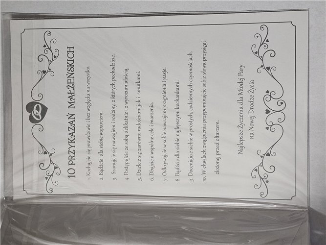 pamiątka na ślub, kartka na ślub, pocztówka ślubna 13 cm *20,4cm 15576718801