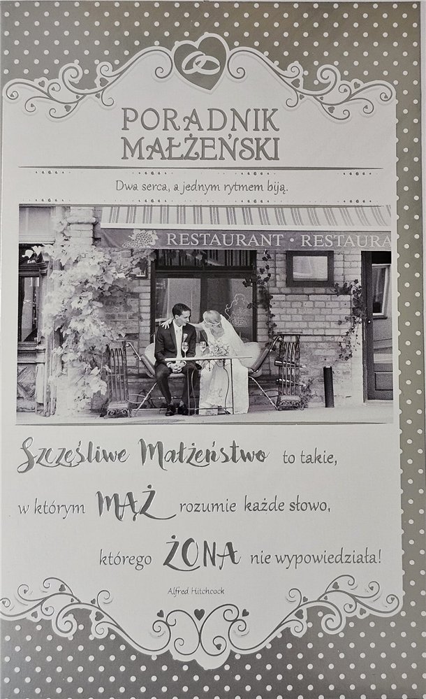 pamiątka na ślub, kartka na ślub, pocztówka ślubna 13 cm *20,4cm 15576719472 pamiątka na ślub, kartka na ślub, pocztówka ślubna 13 cm *20,4cm 15576719472