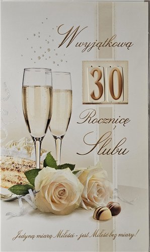 Kartki na rocznicę ślubu z wymiennymi cyframi  11,3 cm *19 cm15576733542