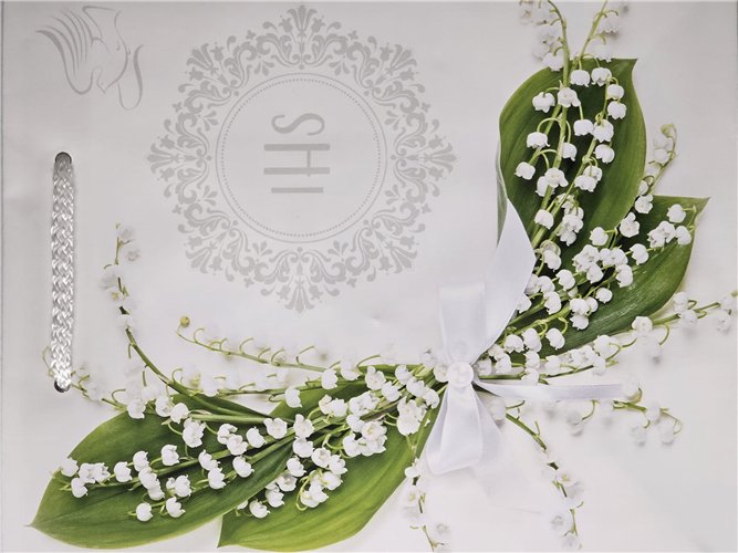 TORBA na prezent KOMUNIJNA KOMUNIA 19 cm x  23 cm  x 10,5 cm 17308837467