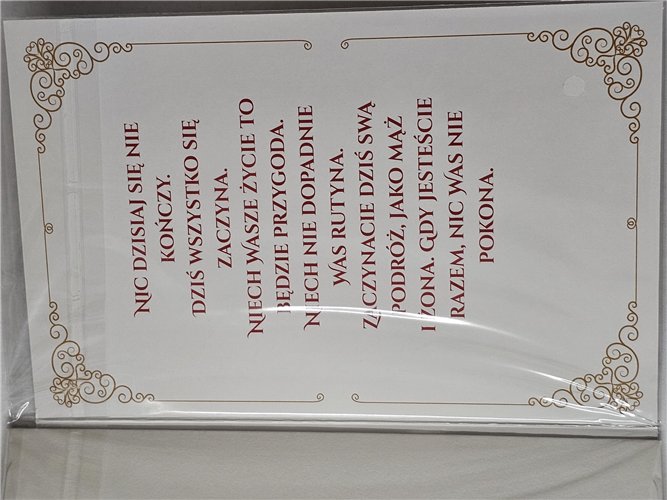 pamiątka na ślub, kartka na ślub, pocztówka ślubna 13 cm *20,4cm 15748189133