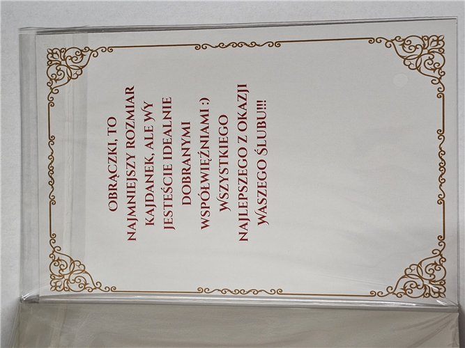 pamiątka na ślub, kartka na ślub, pocztówka ślubna 13 cm *20,4cm 15748190906