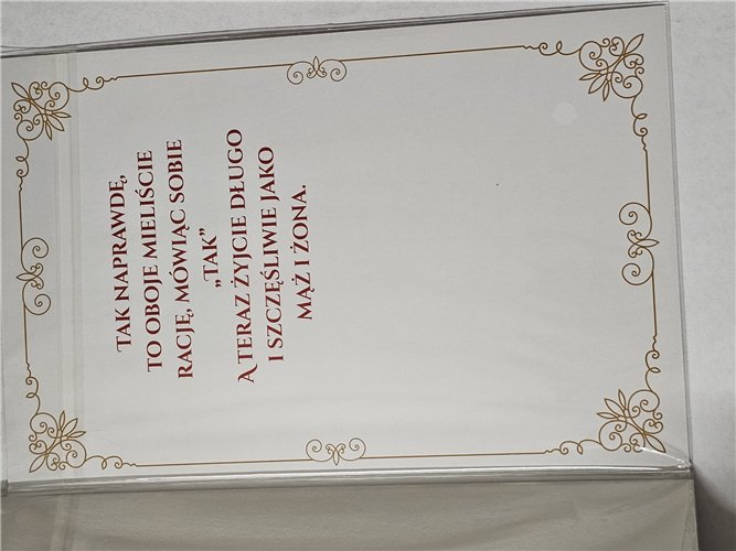 pamiątka na ślub, kartka na ślub, pocztówka ślubna 13 cm *20,4cm 15748192672