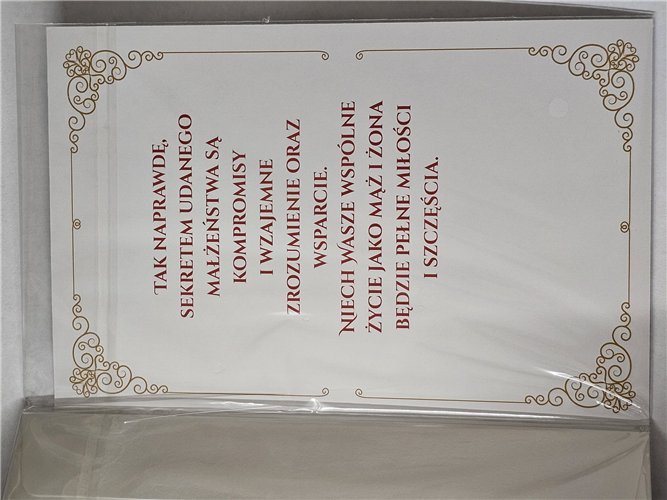 pamiątka na ślub, kartka na ślub, pocztówka ślubna 13 cm *20,4cm 15748198431