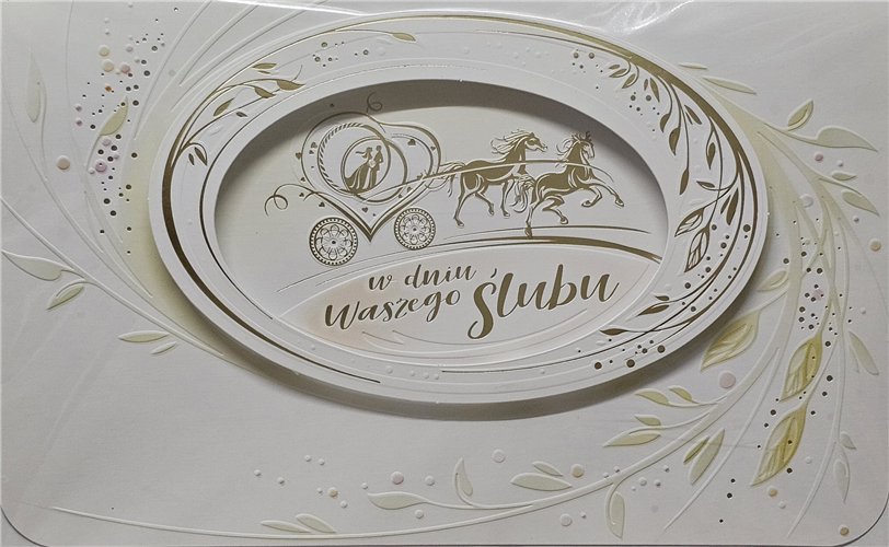 pamiątka na ślub, kartka na ślub, pocztówka ślubna 13 cm *20,4cm 15748220334
