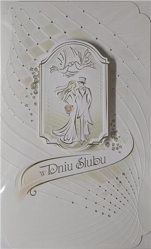 pamiątka na ślub, kartka na ślub, pocztówka ślubna 13 cm *20,4cm 15748224283
