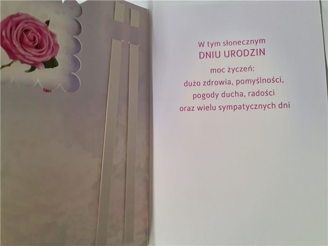 Kartki urodzinowe z wymienną cyfrą kartka urodzinowa 11,5 cm *16,5 cm 16897830800