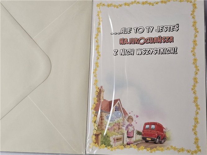 Kartki urodzinowe kartka urodzinowa WESOŁE Zabawna  15,5 cm *22 cm 15897544411
