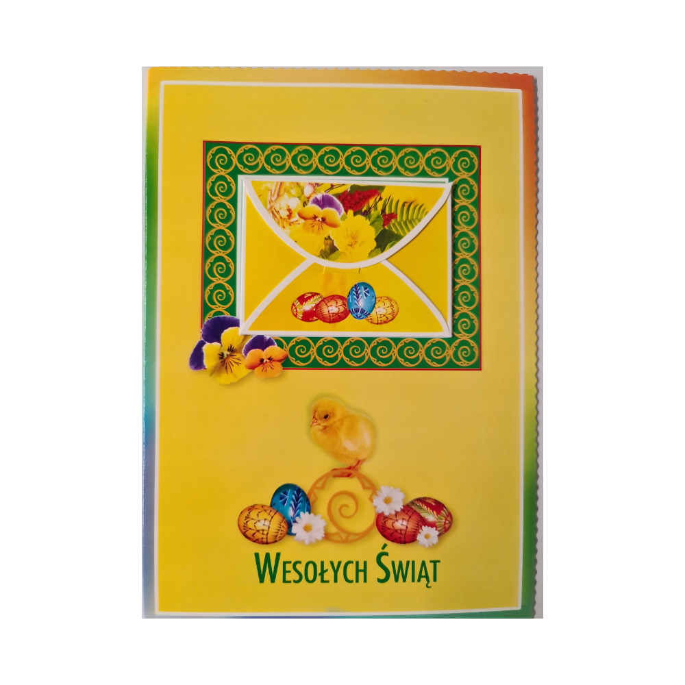 Kartka Wielkanocna Kartki wielkanocne 11,7cm *17 cm 11835961709 Kartka Wielkanocna Kartki wielkanocne 11,7cm *17 cm 11835961709