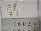 Kartki urodzinowe z wymienną cyfrą kartka urodzinowa 10,5 cm *21,5 cm 16092842149