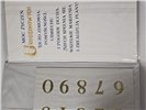 Kartki urodzinowe z wymienną cyfrą kartka urodzinowa 10,5 cm *21,5 cm 16092849399