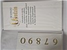 Kartki urodzinowe z wymienną cyfrą kartka urodzinowa 10,5 cm *21,5 cm 16092865201