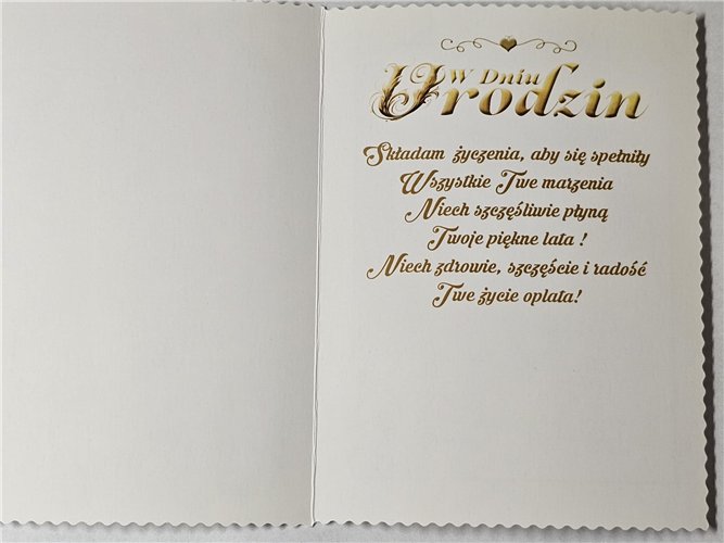 Kartki urodzinowe kartka urodzinowa 11,7 cm *16,5 cm 12735460963