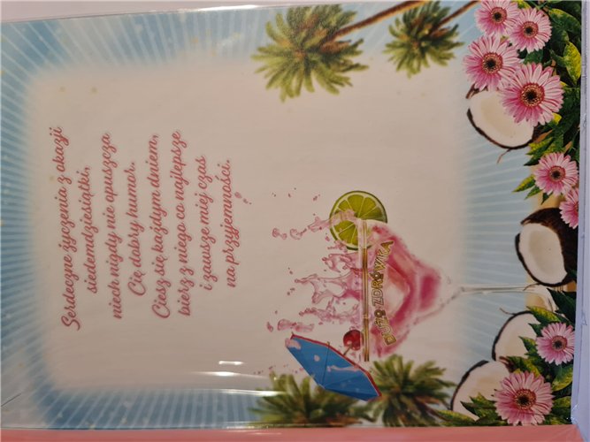 kartka urodzinowa na 70 lat  15,5 cm *22 cm 16611829558