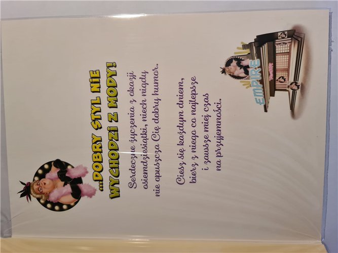 kartka urodzinowa na 80 lat 15,5 cm *22 cm 16897833307