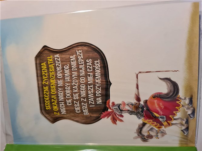 kartka urodzinowa na 80 lat 15,5 cm *22 cm 16611847783