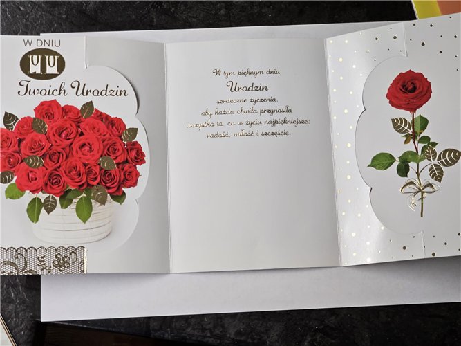 Kartki urodzinowe z wymienną cyfrą kartka urodzinowa   11,5 cm *16,5 cm 16617175441